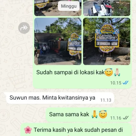 Pengiriman Papan Bunga Duka Kendalrejo Pituruh