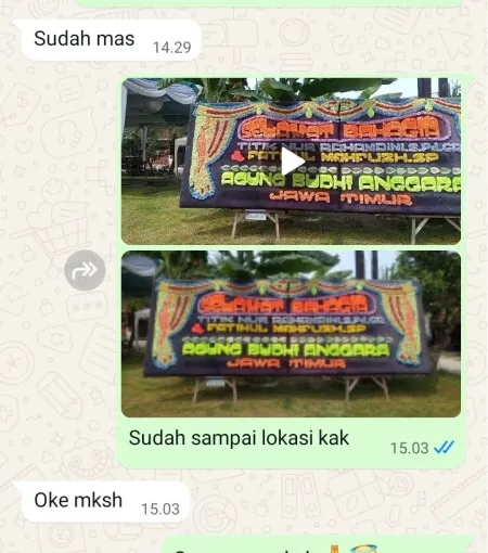 Pengiriman Papan Bunga Kendalrejo Pituruh